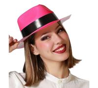 BigBuy Carnival Sombrero Rosa