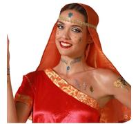 BigBuy Carnival Tatuajes Temporales Hindú