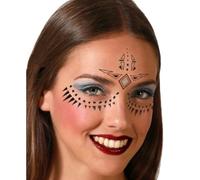 BigBuy Carnival Tatuajes Temporales Negro S1134184 - EAN: 8422259763017