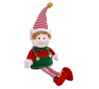 BigBuy Christmas Adorno Navideño Multicolor Foam Tejido Niño Elfo 40 cm