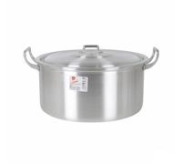 BigBuy Cooking Cacerola con Tapa Aluminio 41 x 33 x 19 cm (3 Unidades)