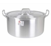 BigBuy Cooking Cacerola con Tapa Aluminio 45 x 39 x 22 cm (2 Unidades)