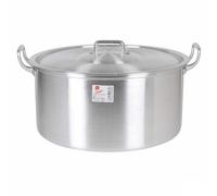 BigBuy Cooking Cacerola con Tapa Aluminio 49 x 41 x 24 cm (2 Unidades)