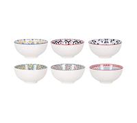 BigBuy Home Bol Aiko 6 Piezas (ø 15, 5 x 7, 7 centímetros)