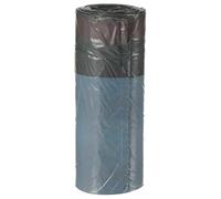 BigBuy Home Bolsas de Basura Cítrico Autocierre Gris Polietileno 30 L 15 Unidades