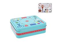 BigBuy Home V0200768 Costurero Metalico con Accesorios de Costura, Metal