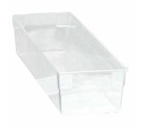 BigBuy Home Caja Multiusos Modular Transparente 30,5 x 8 x 5,3 cm (12 Unidades)