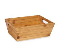 BigBuy Home Caja Multiusos Natural Marrón (33 x 22 x 10 cm)