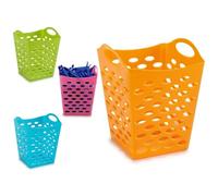BigBuy Home Cesta para Pinzas Polietileno 13 x 17 x 13 cm (12 Unidades)