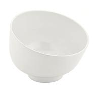 BigBuy Home Cuenco Guru de Porcelana, Color Blanco, 21 x 17 centímetros (Referencia: S2208774)