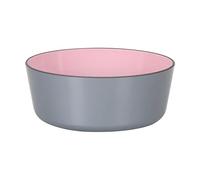 BigBuy Home Cuenco Melamina Rosa/Gris 600 ml 14 x 6 cm