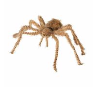 BigBuy Home Decoración para Halloween Araña Marrón