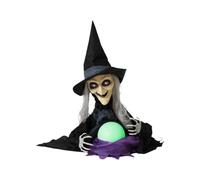 BigBuy Home Decoración para Halloween Bruja 75 x 23 x 50 cm