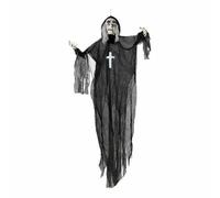 BigBuy Home Decoración para Halloween Bruja Negro