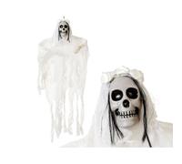 BigBuy Home Decoración para Halloween Esqueleto 90 x 70 cm