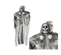 BigBuy Home Decoración para Halloween Esqueleto 90 x 70 cm Novia