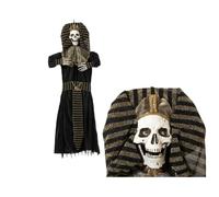 BigBuy Home Decoración para Halloween Faraón Esqueleto 130 x 100 cm