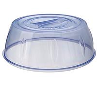 BigBuy Home Gondol G-470 - Cubierta para Salpicaduras de microondas, 270 x 100 mm, plástico, Transparente