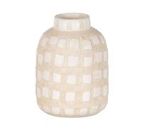 BigBuy Home Jarrón Blanco Cerámica 15 x 15 x 20 cm