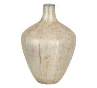 BigBuy Home Jarrón Blanco Cristal 18 x 18 x 25 cm