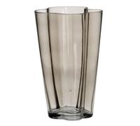 BigBuy Home Jarrón Gris Cristal 15,5 x 15 x 25 cm