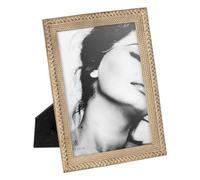 BigBuy Home Marco de Fotos Beige Poliresina 18,8 x 2 x 23,5 cm