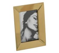 BigBuy Home Marco de Fotos Dorado Acero Inoxidable Cristal 16,5 x 21,5 cm