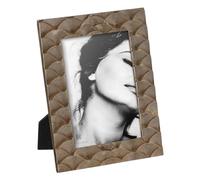 BigBuy Home Marco de Fotos Dorado Poliresina 19,7 x 1,5 x 25 cm