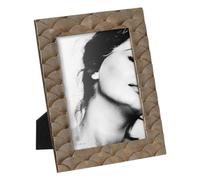 BigBuy Home Marco de Fotos Dorado Poliresina 22,2 x 2 x 27,5 cm