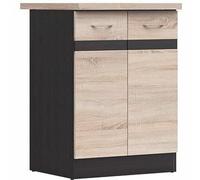 BigBuy Home Mueble Auxiliar Chene Sonoma 60 cm