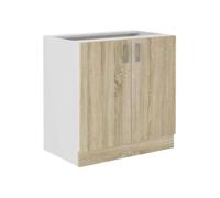BigBuy Home Mueble Auxiliar Marrón 80 x 48 x 82 cm