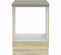 BigBuy Home Mueble para Horno Lassen Roble 60 x 51,6 x 85 cm
