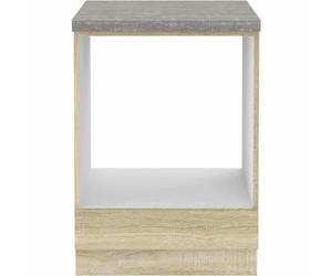 BigBuy Home Mueble para Horno Lassen Roble 60 x 51,6 x 85 cm