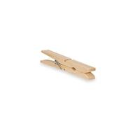 BigBuy Home Pinzas para la Ropa Madera 24 Piezas Set (24 Unidades) - Marca EAN: 4899888753209