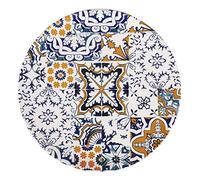 BigBuy Home Plato Llano Luana (ø 26 x 2 centímetros)