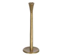 BigBuy Home Portavelas Dorado Aluminio 10 x 10 x 31 cm