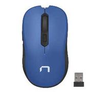 RATON NATEC TOUCAN WIRELESS 1600 DPI OPTICO AZUL-BLANCO