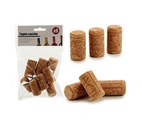 Bigbuy Home S3601923 Tapón Corcho, 2 x 3.5 x 2 cm, 9 Piezas