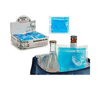 Bigbuy Home S3605191 Acumulador de Frío, Azul, 13 x 2 x 15 cm, 200 gr, Plástico