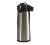 BigBuy Home S3605674 Termo Con Tapón Dispensador, Acero Inoxidable, 1.9 L