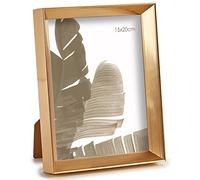 Bigbuy Home S3605949 Portafotos Oro Plástico, 15 x 20 cm