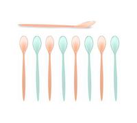 BigBuy Home Set de cucharas Multicolor 8 Piezas (21,5 cm)