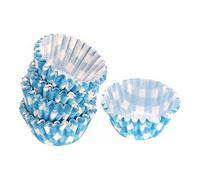 BigBuy Home Set de moldes de repostería Azul desechable (100 pcs)