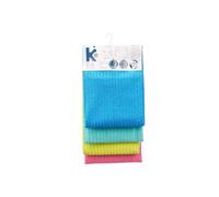 BigBuy Home Set de Paños Azul Verde Rosa Turquesa 40 x 60 cm (12 Unidades)