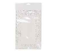 BigBuy Home Tapete Papel Blanco, Multicolor, Estándar