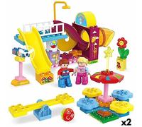 BigBuy Juguetes Juego de Construcción Colorbaby Playground 50 Piezas (2 Unidades)