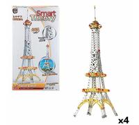 BigBuy Juguetes Juego de Construcción Colorbaby Tour Eiffel 447 Piezas (4 Unidades)