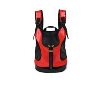 Bigbuy S6102741 Mochila, Adultos Unisex, Rojo, Talla única