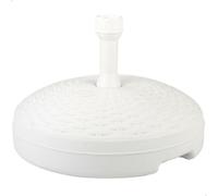 BigBuy Productos de hogar Base para Sombrilla Aktive Blanco Plástico 45 x 30 x 45 cm (5 Unidades)