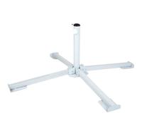 BigBuy Productos de hogar Base para Sombrilla Aktive EPS 85 x 31 x 85 cm Blanco Plástico Esponja (4 Unidades)